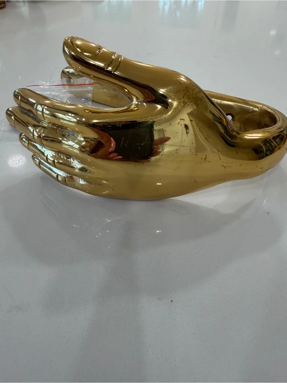 Anthropologie Gold Handheld Tieback